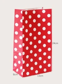 Set de 12 bolsas de regalo con patrones aleatorios, bolsas de papel de regalo para fiestas de cumpleaños