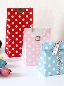 Set de 12 bolsas de regalo con patrones aleatorios, bolsas de papel de regalo para fiestas de cumpleaños