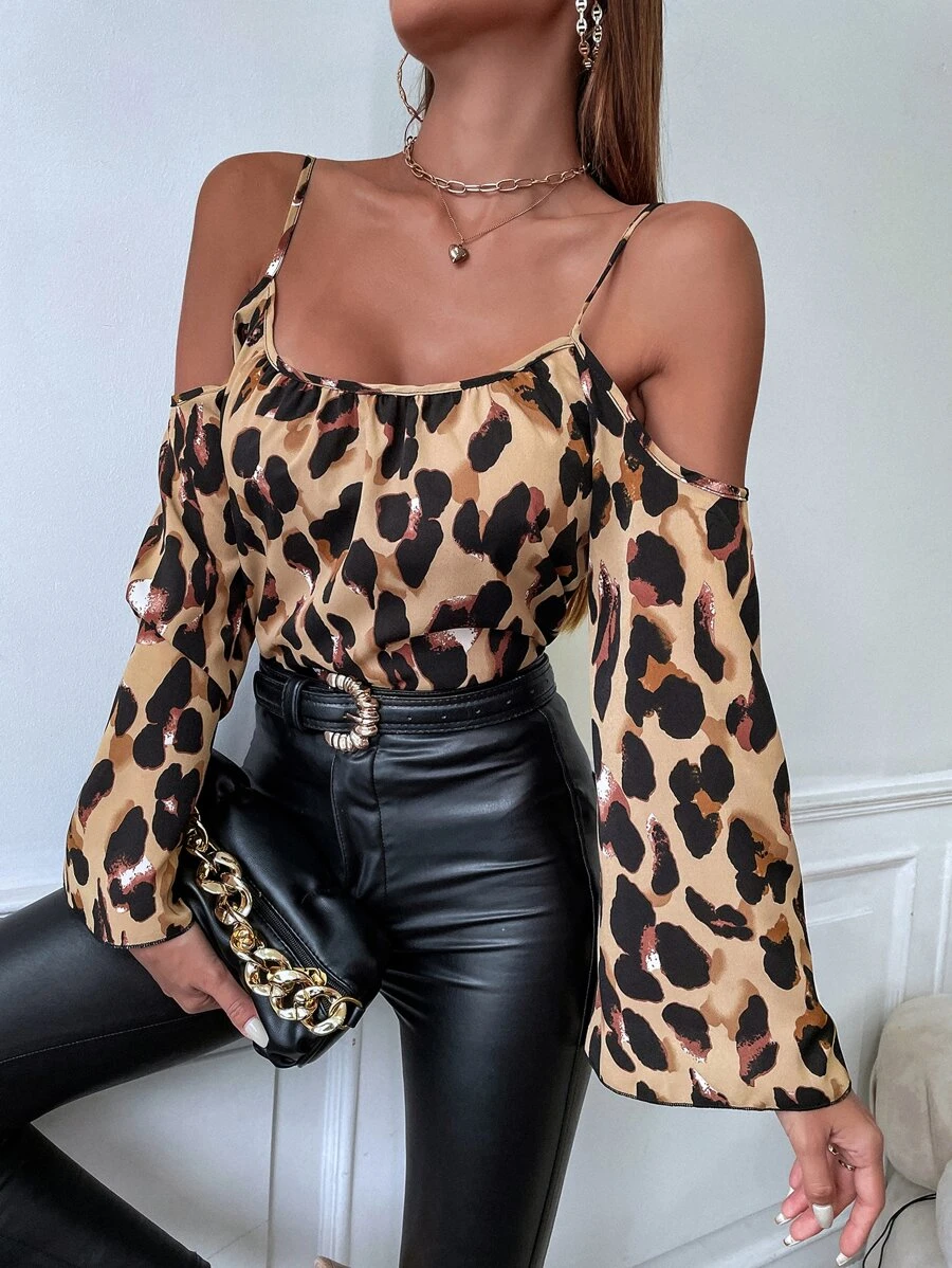 SHEIN Unity 休閒全身印花女士襯衫 - 彩色 - 查看 1