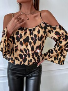 SHEIN Unity 休閒全身印花女士襯衫 - 彩色 - 查看 5