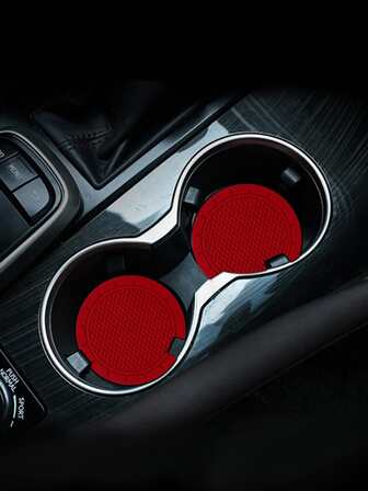 2pcs Silicone Car Coaster