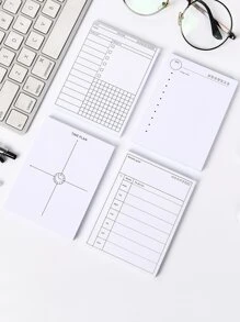 1pc Random Pattern Sticky Note - Multicolor - View 5