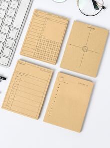 1pc Random Pattern Sticky Note - Multicolor - View 6