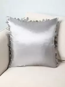 3D Leaf Decorative Throw Pillow Cover (Pillow Insert Not Included), Creative Cushion Cover, Suitable For Sofa, Living Room - Light Grey - View 6