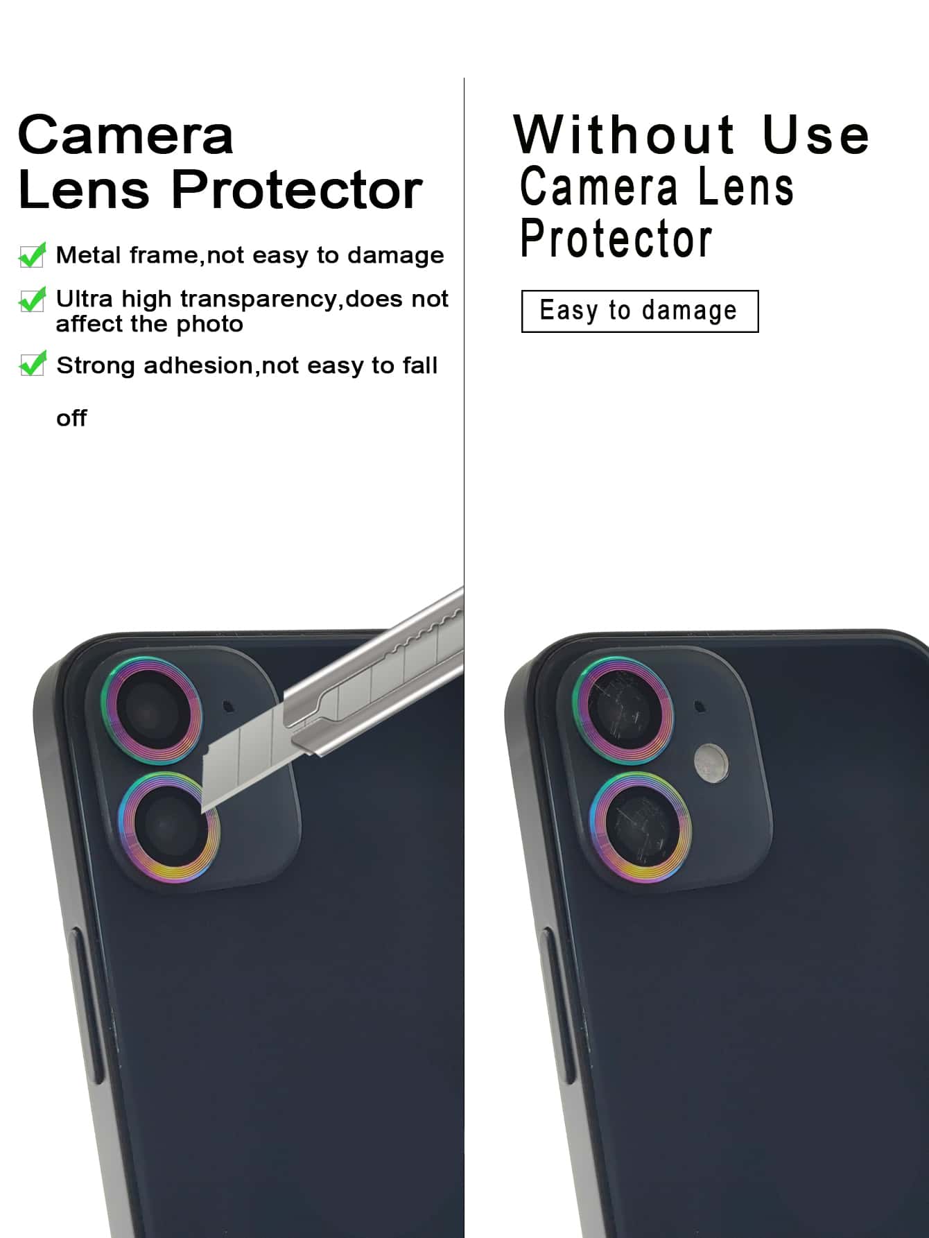 3pcs Eagle Eye Phone Lens Film