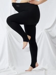 Medias de talla grande - Negro - Ver 1