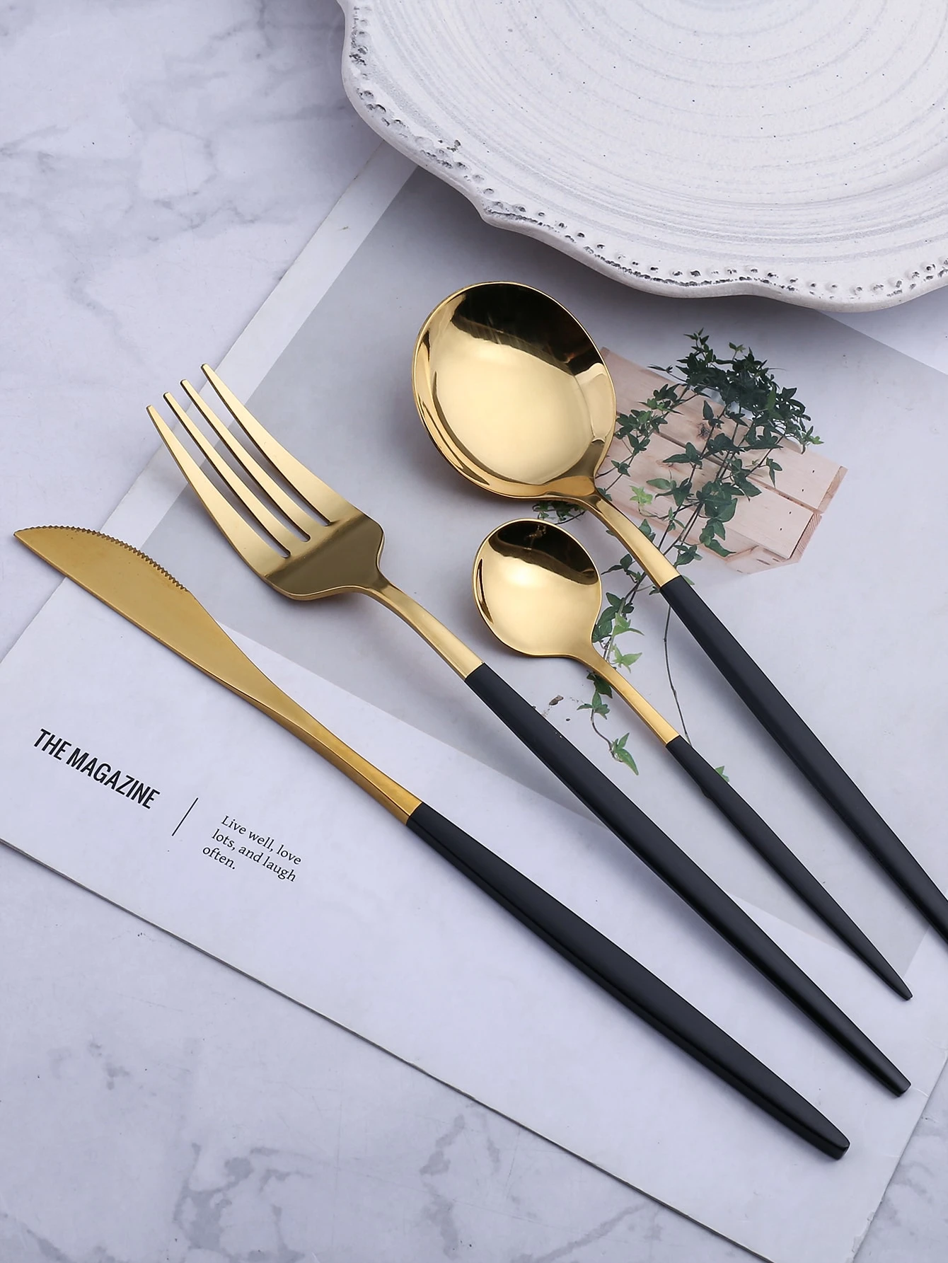 4PCs Fashion Stainless Steel Cutlery Set Dinnerware Tableware Decor hot 4PCs Fashion Stainless Steel Cutlery Set Dinnerware Tableware Decor hot