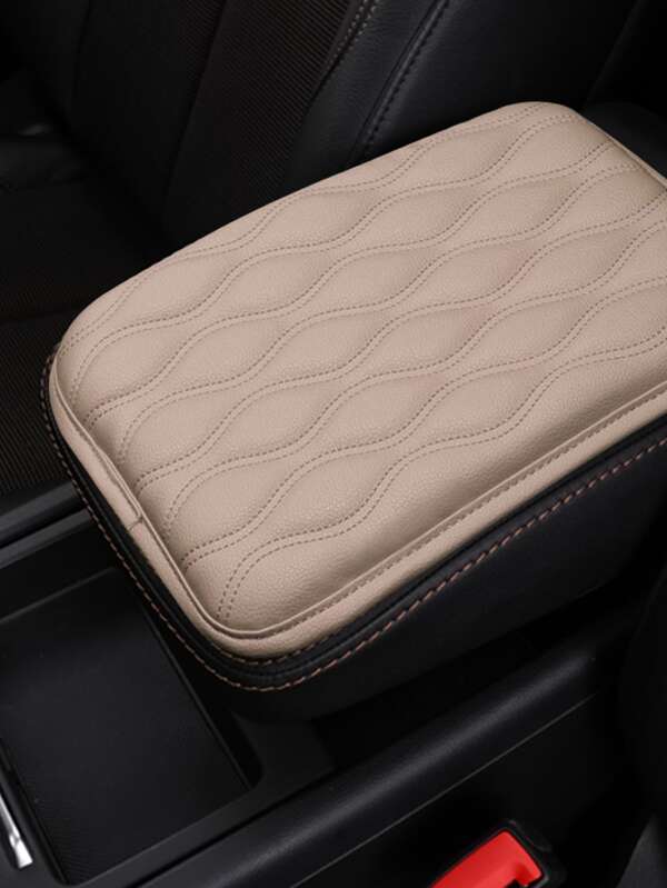 Car Armrest Seat Box Cover Protector Universal Fit C-Red Alusbell Auto Center Console Pad Car Armrest Seat Box Cover Protector Universal Fit C-Red Alusbell Auto Center Console Pad