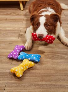 Đồ chơi âm thanh thú cưng 1pc có hình dạng màu sắc ngẫu nhiên - Nhiều màu - Xem 3