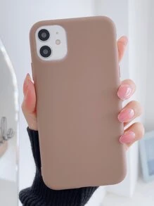 素色手機殼 - 棕色 - 查看 1