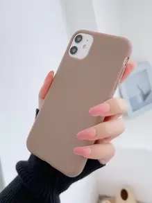 素色手機殼 - 棕色 - 查看 2