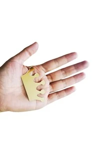 18 piezas Pegatinas de espejo de pared con diseño de corona, pegatinas, vinilos decorativos para decoración del hogar, artículos de decoración de primavera para refrescar tu hogar, pegatinas de decoración de ramas para decoración de pared, espejo para decoración de habitación, baño y sala de estar - Dorado - Ver 2