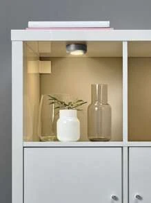 1pc Under Cabinet Light, Simple Plastic LED Closet Light For Household - Yellow - View 4