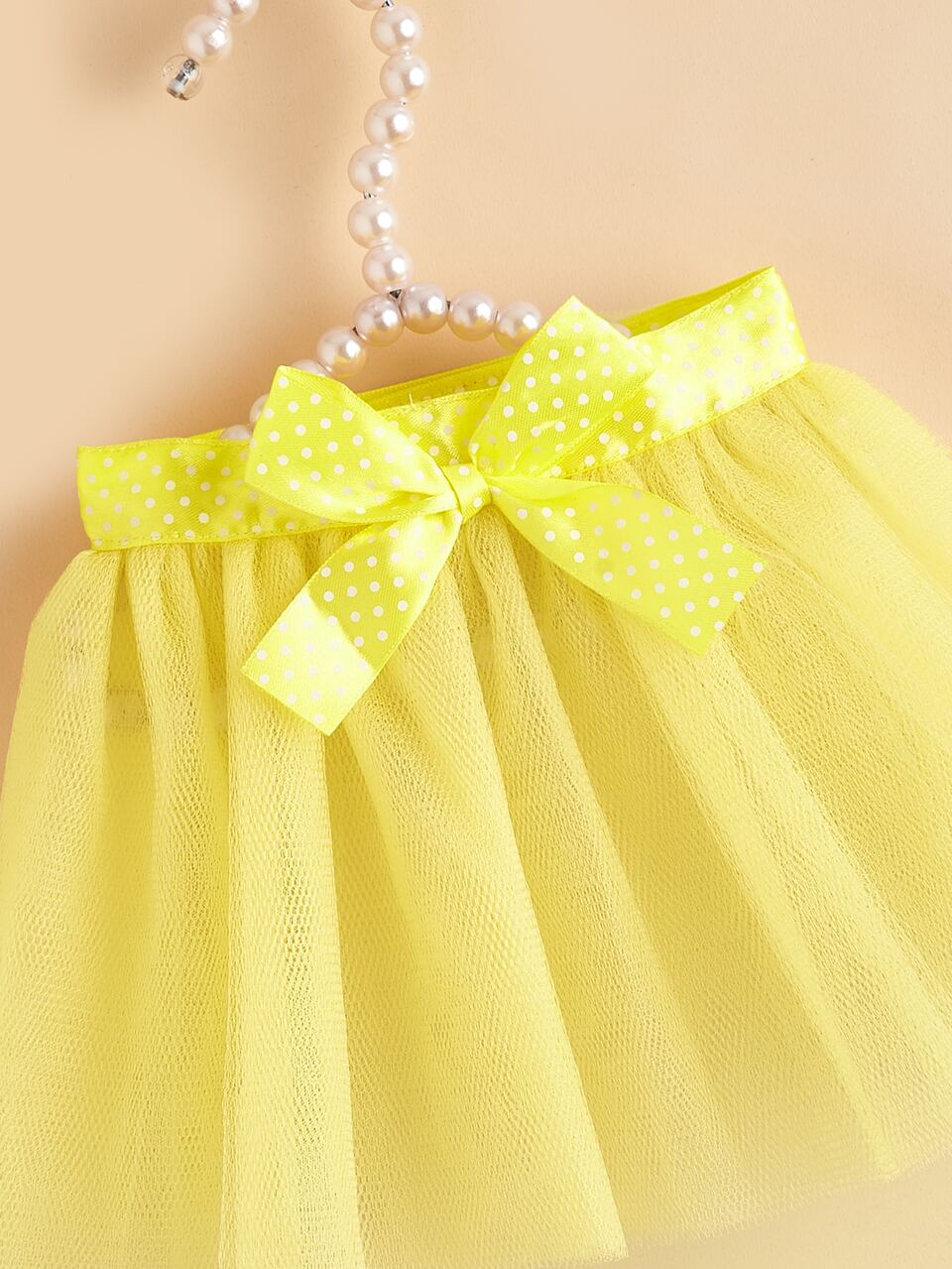 Bow Detail Pet Lace Dress