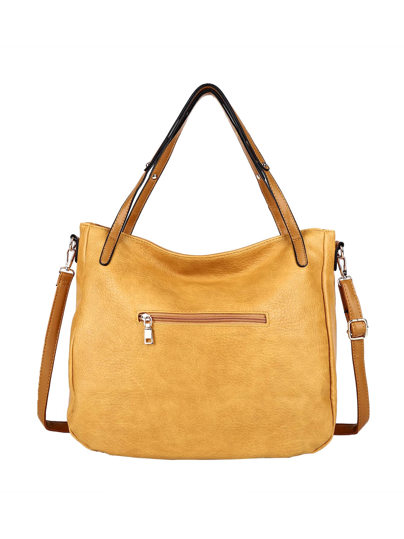 Studded Detail Shoulder Tote Bag