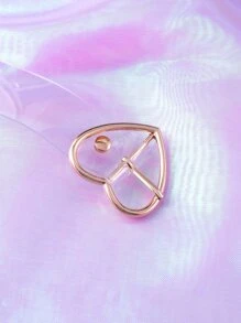 Heart Buckle Clear Belt & Hole Punch Tool - Clear - View 5