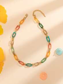 Vòng cổ & vòng tay khối màu - Nhiều màu - Xem 3