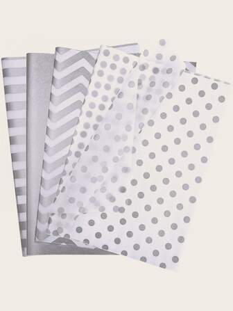 40 pezzi Carta da regalo con modello casuale regalo carta