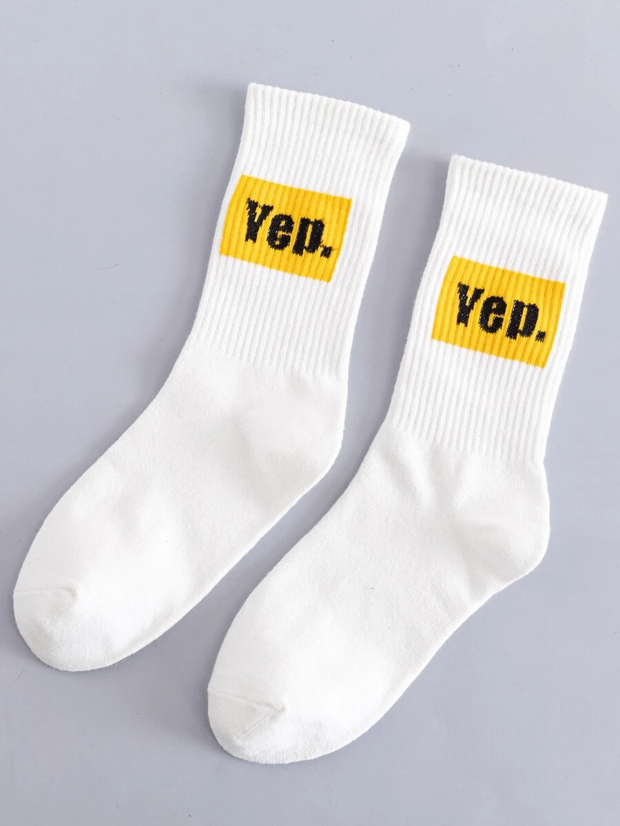 Vớ cổ của nam phi hành đoàn - trắng - Xem 1