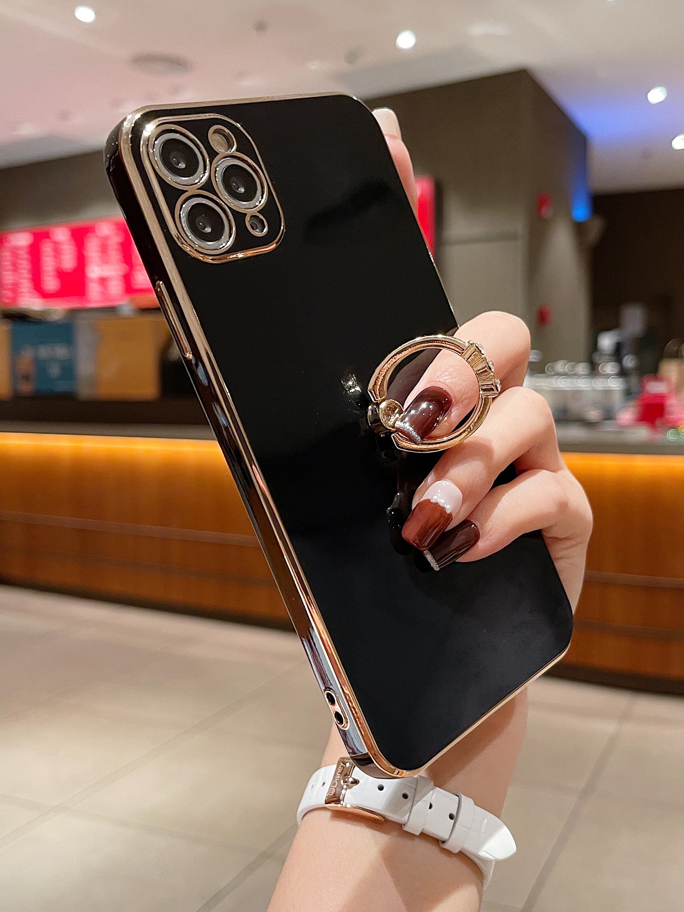 Cover Diamanti Cristalli Custodia IPhone 11 Bling & Co. Con Diamanti Cristallo - Rosa Brillante, Protezione E Stile Bez Bling Co Cristalli Diamante - Foto 6