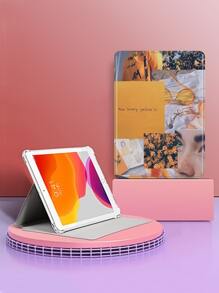 Aesthetic Collage Case Compatible With iPad - Multicolor - View 2