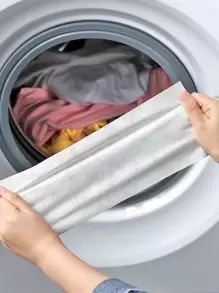 24pcs Anti Staining Laundry Paper - White - View 1