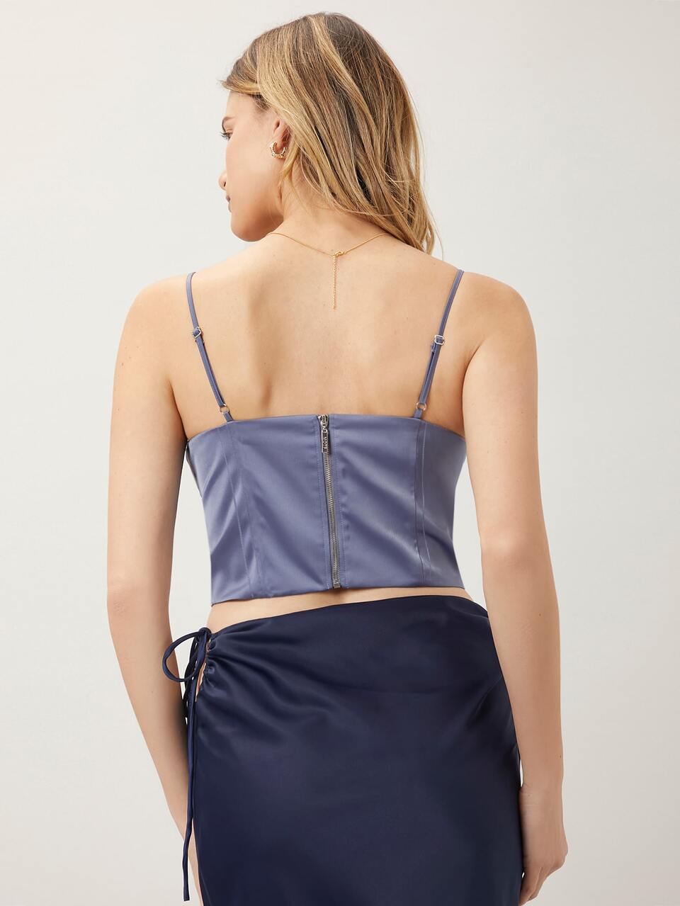Press Crease Crop Cami Top