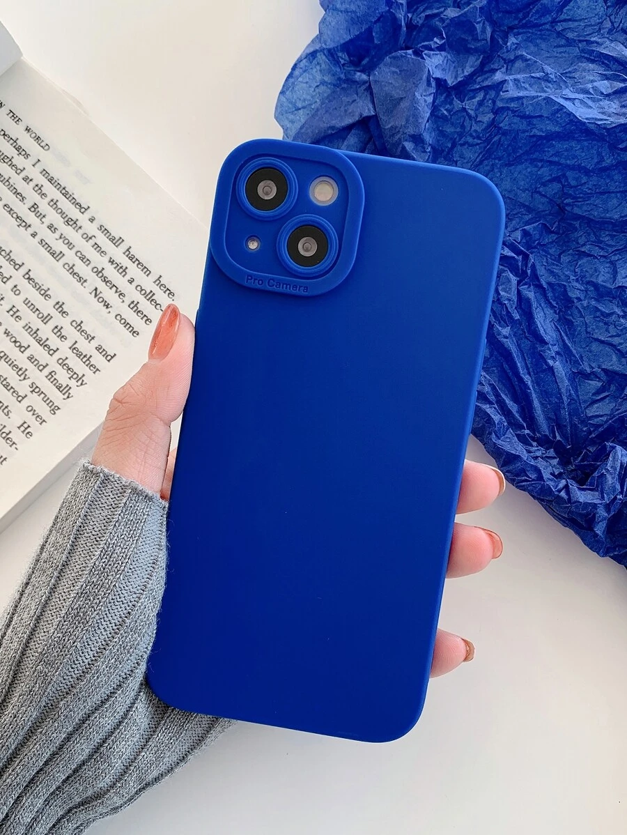 Vỏ điện thoại thông thường - Xanh đậm - Xem 1