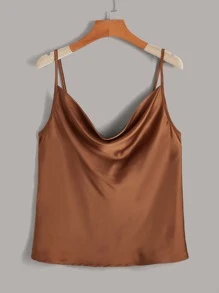 Áo hai dây Vắt màu trơn Giải trí - Nhiều màu - Xem 5