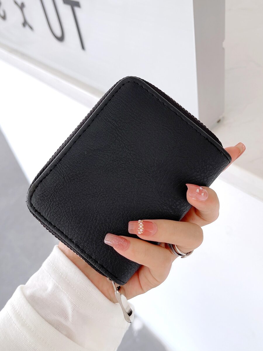 Minimalist Card Holder - Black - View 1