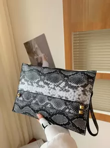 Trang trí khảm nạm Da rắn Ly hợp , Cho văn phòng , Làm việc , Làm Việc  , Commute - màu đen - Xem 1