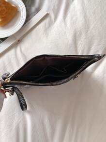 Trang trí khảm nạm Da rắn Ly hợp , Cho văn phòng , Làm việc , Làm Việc  , Commute - màu đen - Xem 5