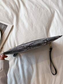 Trang trí khảm nạm Da rắn Ly hợp , Cho văn phòng , Làm việc , Làm Việc  , Commute - màu đen - Xem 4