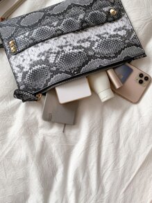 Trang trí khảm nạm Da rắn Ly hợp , Cho văn phòng , Làm việc , Làm Việc  , Commute - màu đen - Xem 7