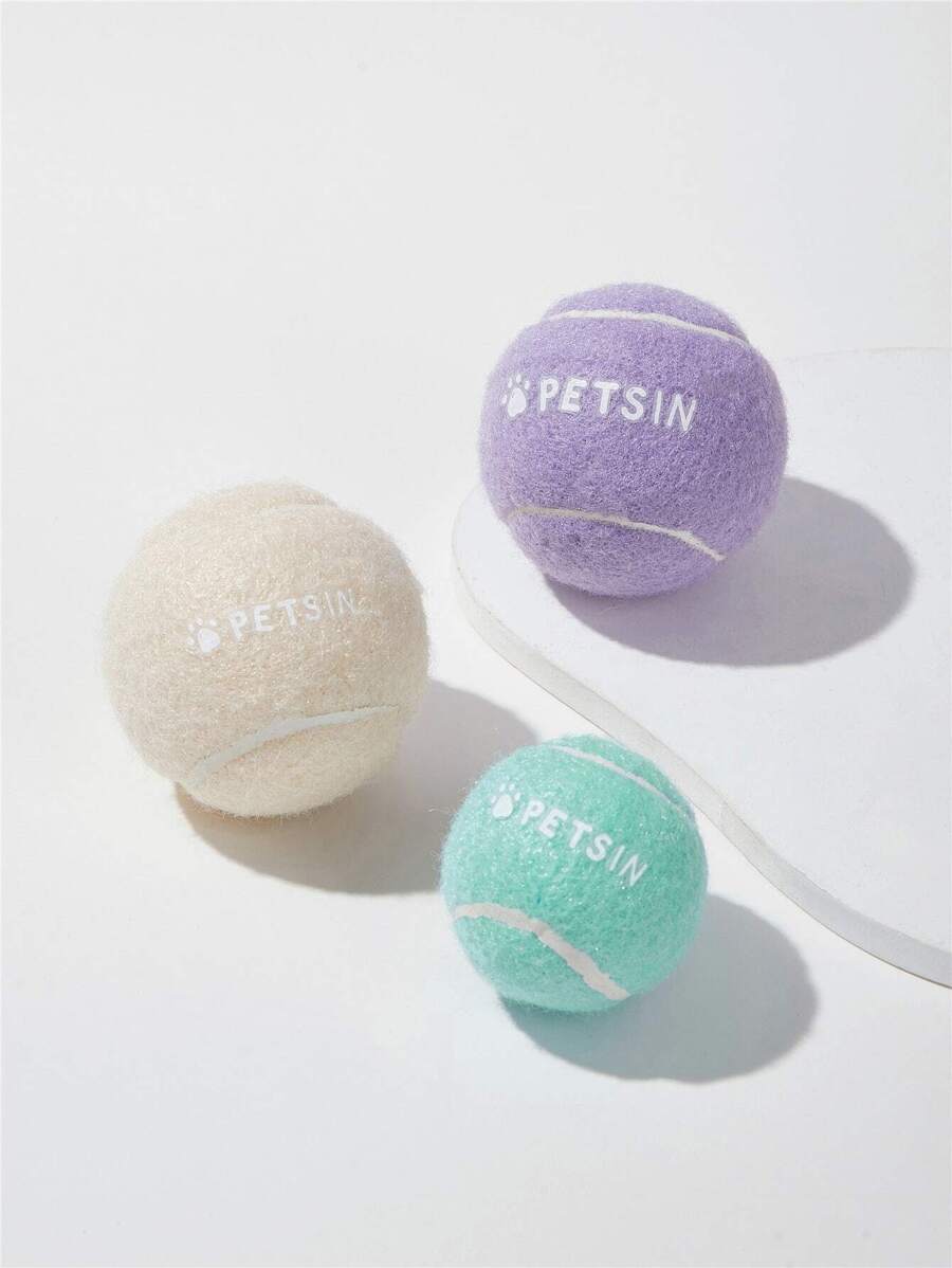 PETSIN 3入組寵物球玩具 - 彩色 - 查看 1