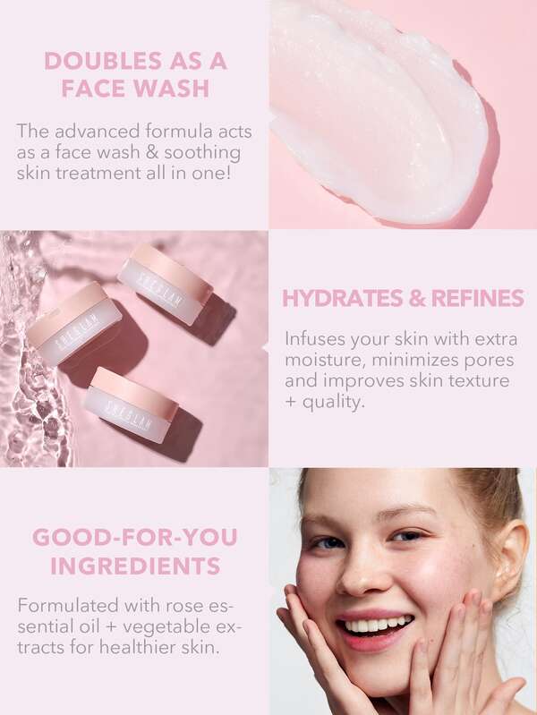 SHEGLAM Bálsamo Desmaquillante Rose Reset 10g Moda de Mujer SHEIN