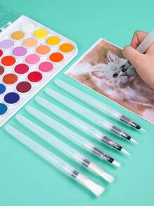 6支裝注水畫筆 - 彩色 - 查看 6