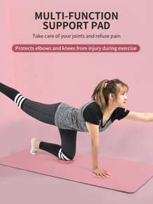 2pcs Non-slip Round Yoga Knee Pad - Pink - View 4