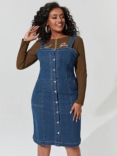 shein denim dresses