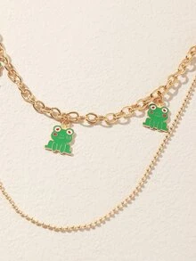 Phim hoạt hình Frog Charm Pant Chain - Nhiều màu - Xem 4