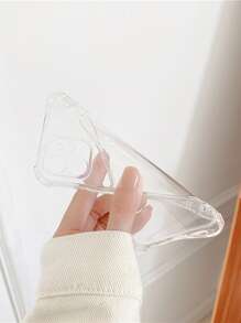 Butterfly Decor Chain Hand Strap Phone Case - Multicolor - View 6