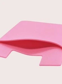 極簡風格自粘式卡包 - 粉色 - 查看 5