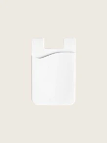 Minimalist Adhesive Card Holder Bag - White - View 2