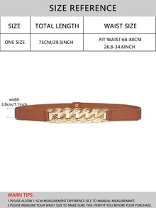 Dây đai trang trí chuỗi - màu nâu - Xem 3