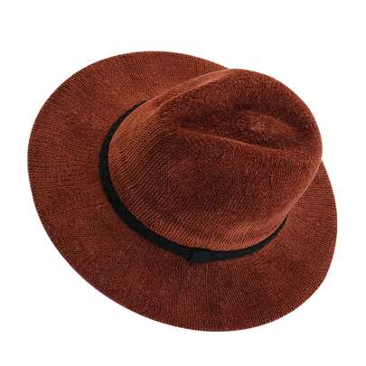 Belt Decor Fedora Hat