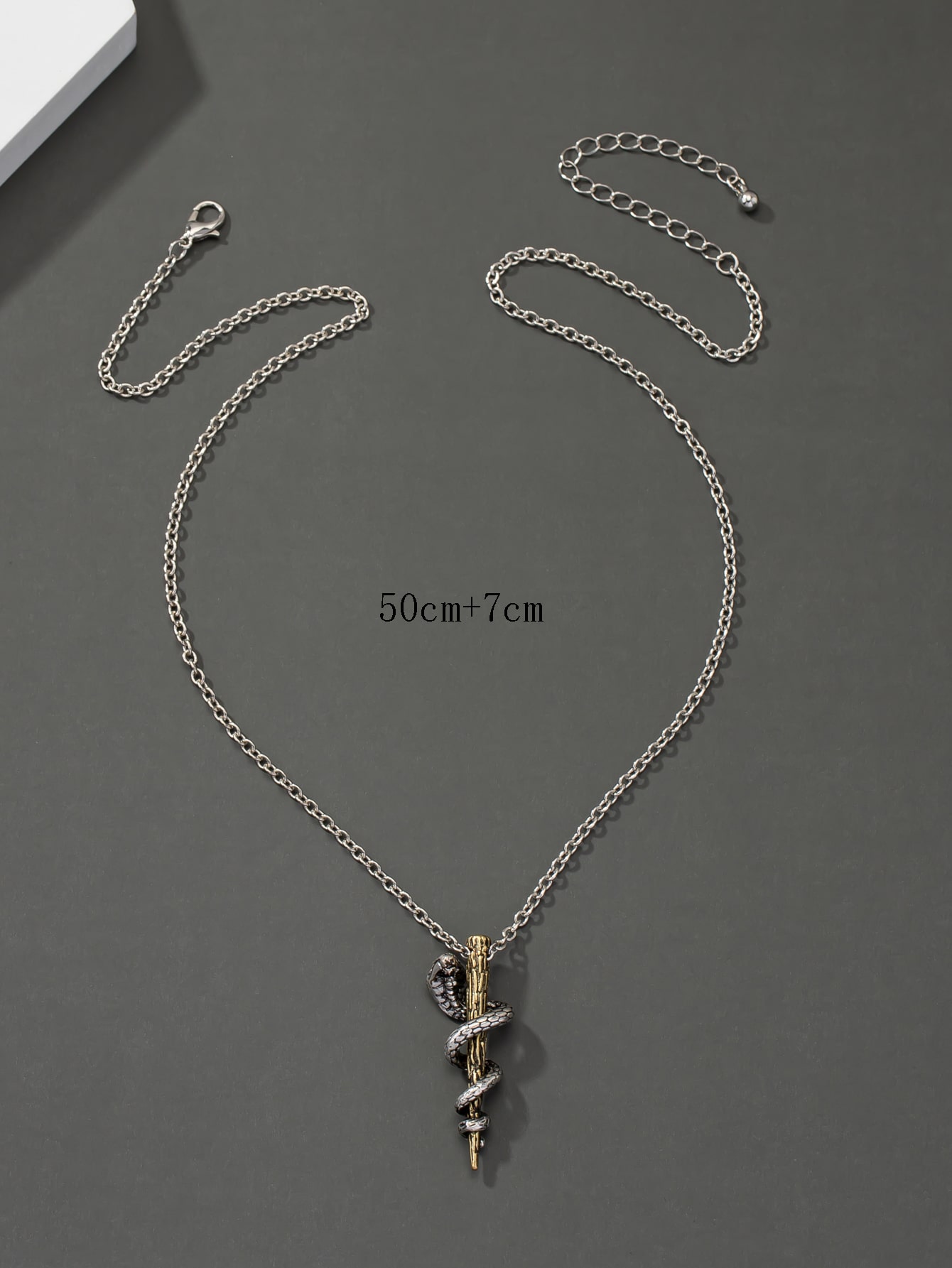 Men Serpentine Pendant Necklace | SHEIN