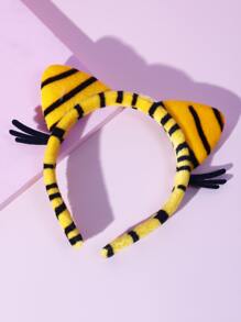 con tigre Disfraz Diadema - Multicolor - Ver 1