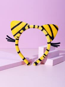 con tigre Disfraz Diadema - Multicolor - Ver 4