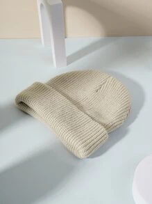 1入組男女皆宜針織滑雪帽,y2k風格,輕薄透氣,適合秋冬戶外活動