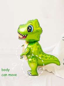 1入組3D恐龍小氣球 - 彩色 - 查看 3